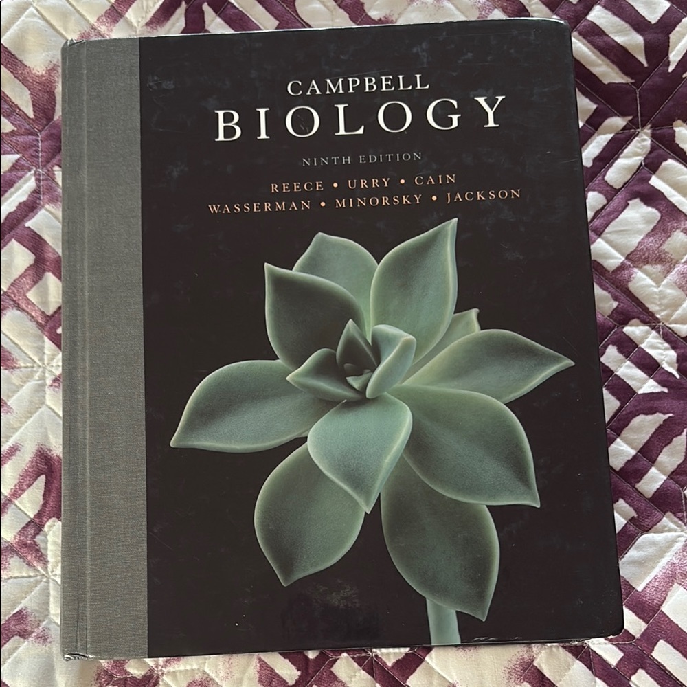 Campbell Biology Ninth Edition Textbook